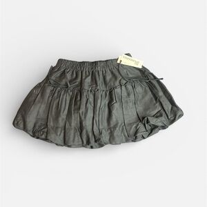 No Boundaries Charcoal Mini Skirt